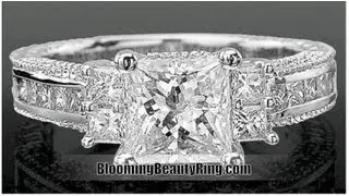 Vintage Engagement Rings By BloomingBeautyRing.com
