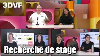 Recherche de stage - webinaire avec les studios d'animation & effets visuels