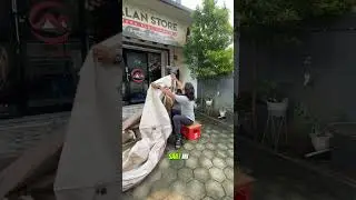 service tenda, cara jahit tenda robek, #siapjalan