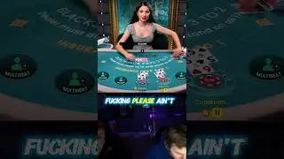 Didn&rsquo;t breathe till now 😮&zwj;💨 #blackjack #highlights #roobet #streamer #money