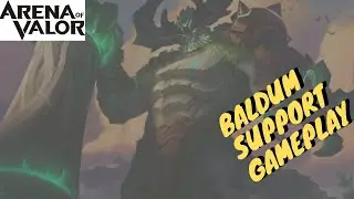 [First Impression] BALDUM SUPPORT Gameplay | Arena of Valor / AOV