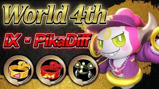 🔥 下レーンのお手本 👀世界ランキング4位 IX・PikaDiff フーパ 【#ポケモンユナイト】#Pokemonunite Hoopa