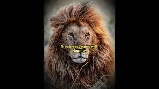 Greatness Begins with Humility 🌅🦁 | Titans Roar Motivation