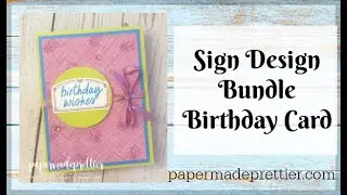 Sign Design Bundle Birthday Card