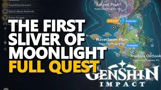 The First Sliver of Moonlight Genshin Impact FULL QUEST