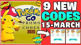 ☑️WEEKEND CODES☑️⚡MARCH⚡POKEMON GO REDEEM CODES MARCH 2025 - POKEMON GO REDEEM PROMO CODES 2025