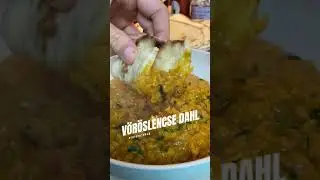 V&ouml;r&ouml;slencse dahl recept /Veg&aacute;n🤙
