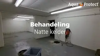 Een natte kelder behandelen doe je zo! (kelderdrainage) - Aqua Protect
