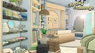 building a boutique clothing store in my town (day 26) | ROBLOX Bloxburg