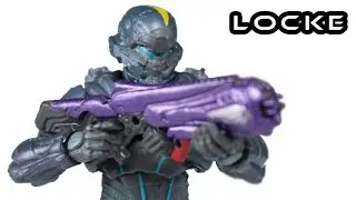 Mattel Halo 5 SPARTAN LOCKE 6 Inch Figure Review