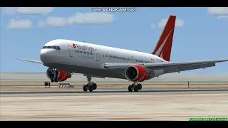 Royal Flight B767  Djerba Zarzis International Airport  DTTJ  Landing FS9