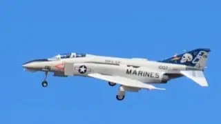 フリーウイング90mm ファントム危機一髪、ゴーアラウンド。phantom FreeWing