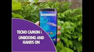 Tecno Camon i Unboxing, Hands on and Camera Samples