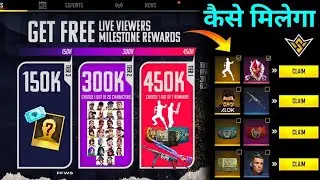 FFWS LIVE WATCHING REWARDS 2021 | PCV REWARDS | GET FREE MILESTONE REWARDS | NEW REDEEM CODE REWARDS