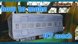 HOW TO MAKE ICF BLUE COACH | WITH PAPER | EASY TO MAKE