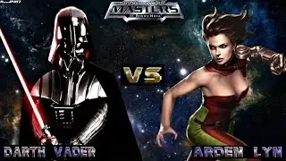 Star Wars Masters of Teras Kasi PS1 (Darth Vader) vs (Arden Lyn) HD