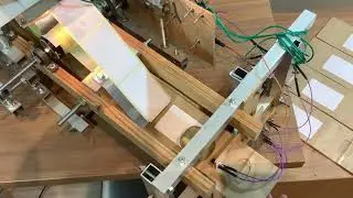 Semiautomatic labelling machine DIY