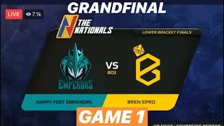 HFE VS BREN EPRO GAME 1 THE NATIONALS GRANDFINAL