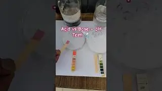 pH Indicator Test with Acid & Base | H₂SO₄ vs NaOH | Color Change Explained!