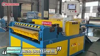 Auto duct line Ⅲ I Auto duct Production line 3 I duct manufacture line width 1.3/1.5 meters