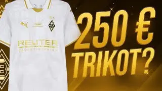 250€ FÜR EIN TRIKOT?! LOHNT SICH DAS BORUSSIA MÖNCHENGLADBACH SONDERTRIKOT?! ⚪️🟡🔥