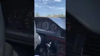 Mercedes W124 3.2 0-100km/h Acceleration