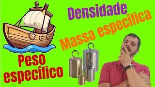 MASSA ESPEC&Iacute;FICA, DENSIDADE E PESO ESPEC&Iacute;FICO