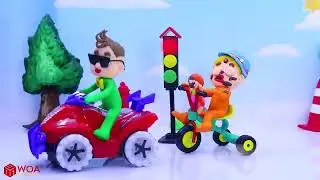 (REUPLOADED) SUPERHERO BABY PRETEND PLAY MIRROR Play Doh Cartoons For Kids