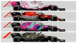 I customized all Podium Pass Season 1 Liveries in F1 2021 to Inspire you!