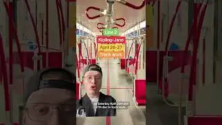 Another TTC Subway closure this weekend 🚇 #toronto #ontario #transit #subway