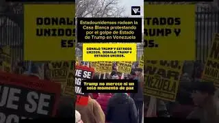 Protestas en EEUU por pol&iacute;ticas de Trump