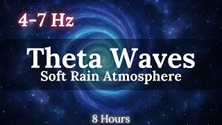 Theta Waves (4&ndash;7 Hz) &ndash; Soft Rain Atmosphere &ndash; Deep Calm, Meditation & Sleep