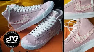 custom Dior x Nike Blazer Mid Vintage '77 sneakers
