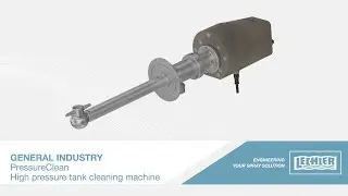 High pressure tank cleaning with PressureClean