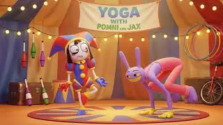 Pomni & Jax Yoga Challenge (8 Minutes) - TADC Animation