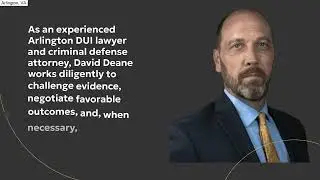 Criminal Lawyer | Arlington, VA | David Deane Law