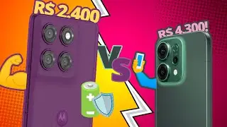 R$ 2.400 vs R$ 4.256: Motorola Edge 60 Pro &Eacute; T&Atilde;O MELHOR que o Oppo Reno 14?
