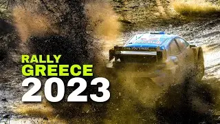 THE BEST OF WRC ACROPOLIS RALLY GREECE 2023  || Action , Pure Sounds and max Attack