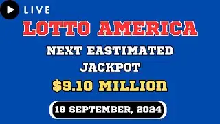 Lotto America Next Estimated Jackpot Drawing for Sep 18, 2024 - Live Winning Numbers & Results