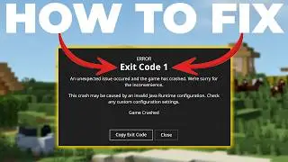 How To Fix Exit Code 1 in Minecraft