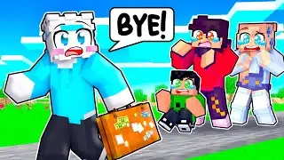 Парящий ПОКИДАЕТ город блоков Minecraft!