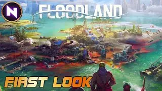 Floodland 🌊🌊🌊; Rebuild Civilization after an Apocalyptic Flood | First Look / Lets Try #ad