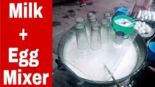 Milk+Egg | Mixer |Unique  Street Food!