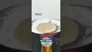 How Does Sand React to Heat and Water