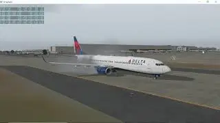 X-Plane 11.55 Vulkan - Boeing B737-900ER NG LevelUp, flying from Atlanta, GA (KATL) to NYC (KJFK)