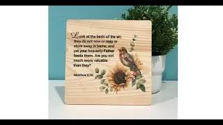 Best Technique on How to Transfer Image & Text on Wood. No Mess, Fast & Easy! DIY Tutorial