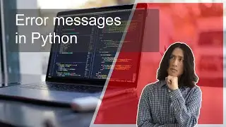 How to handle error messages in Python - No Download Python