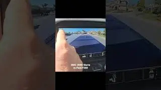 #gmcsierra GMC vs Ford Backup Camera... it's Remarkable!