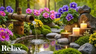 Soothing Relaxation Music + Water Sounds for Sleep 🍃 Relaxing Piano Music, Stress Relief, Insomnia