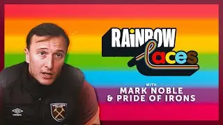 RAINBOW LACES | MARK NOBLE MEETS PRIDE OF IRONS